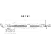 Borg & Beck Brake Hydraulic Hose Line Front Right BBH9129