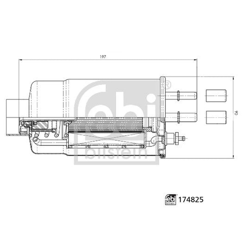 Febi Fuel Filter Element 174825