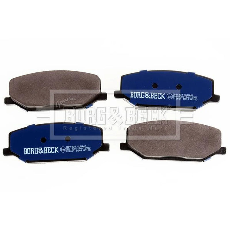 Borg & Beck 4 x Front Brake Pad Set BBP1524