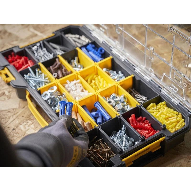 STANLEY® Storage FATMAX® PRO-STACK™ Large Shallow Organiser - FMST17838-1