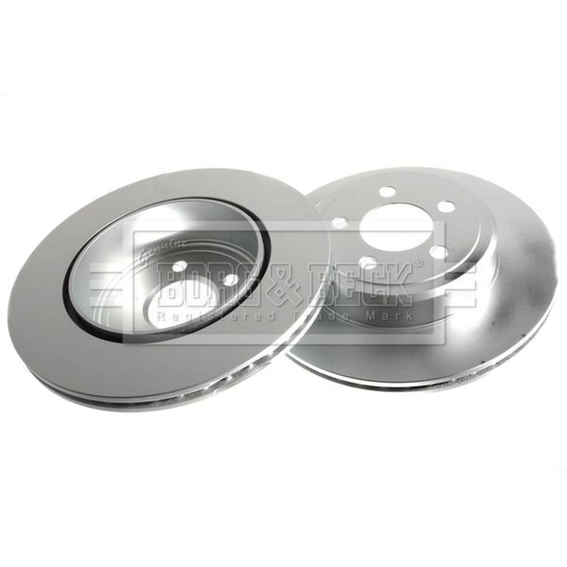 Borg & Beck 2 x Rear Brake Discs BBD5146
