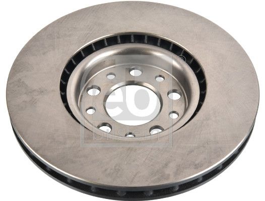 Febi 2 x Brake Disc Set Internally Vented Front