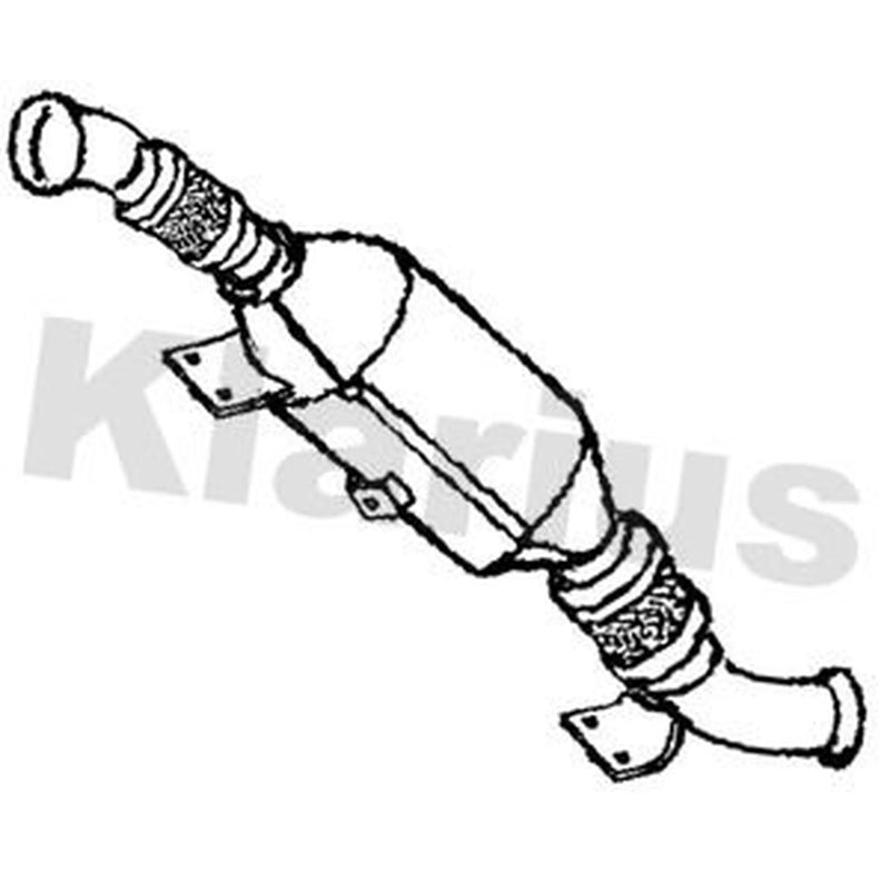 Klarius Diesel Particulate Filter W/Cat T/A 391027