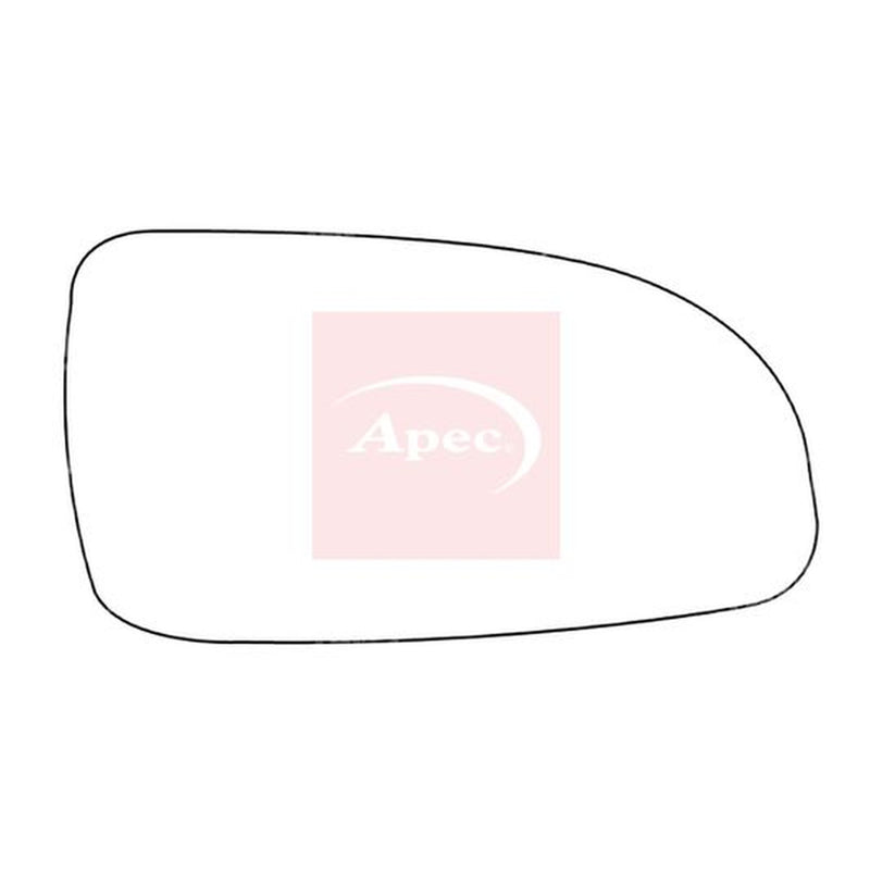 Apec Exterior Wing Mirror Glass Right AMS2284