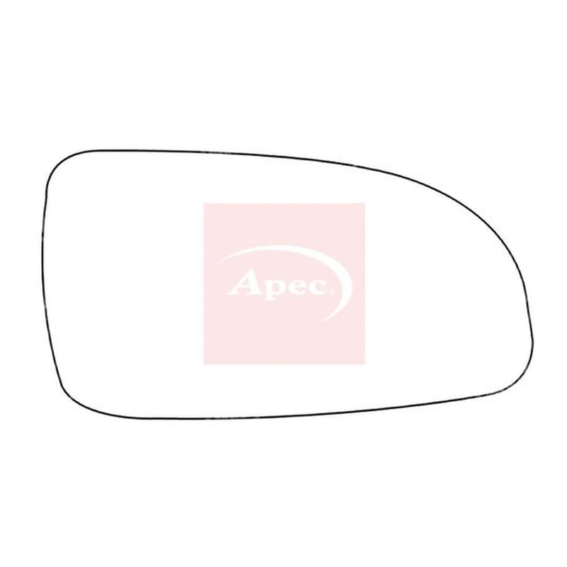 Apec Exterior Wing Mirror Glass Right AMS2284