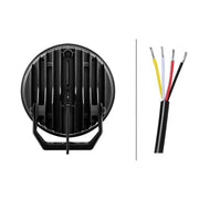 Hella Spotlight Vf Blade Aux. Chrome 9 Round W/A Po R frontal sided 1FJ 357 1FJ 357 199-021