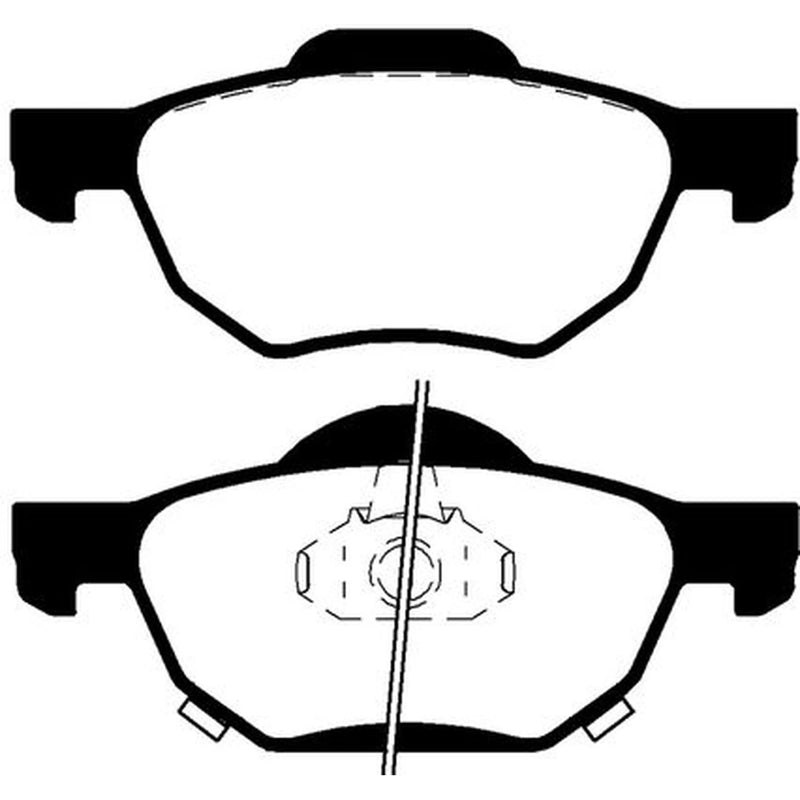 Abtex Front Brake Pad Set PLU1132