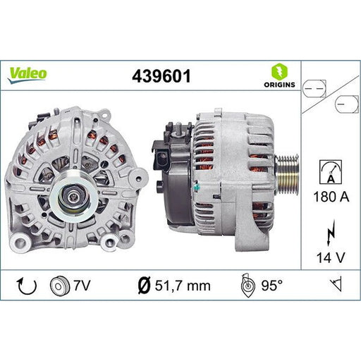 Valeo Car Alternator 12V 439601