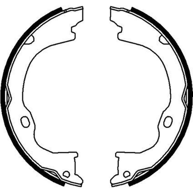 Mintex Parking Brake Shoe Set MFR684
