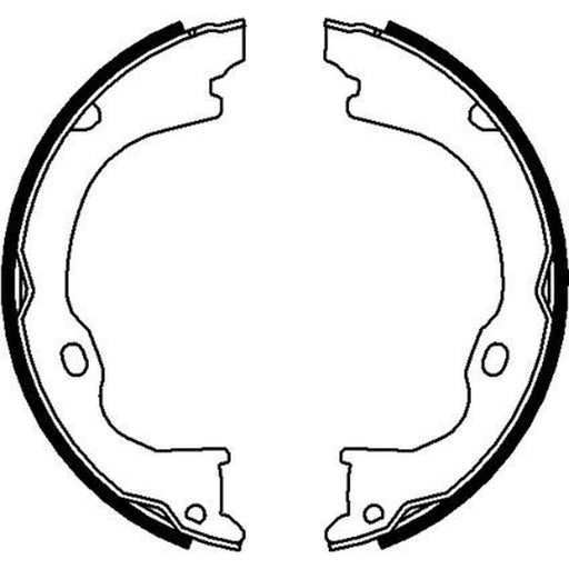 Mintex Parking Brake Shoe Set MFR684