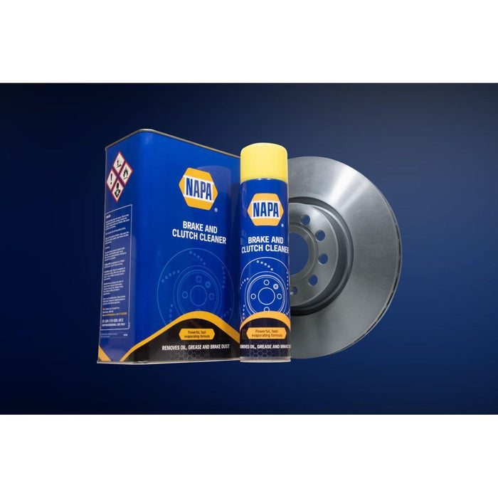4x NAPA Brake and Clutch Cleaner Parts Degreaser 5L 5 Litre Container NAPA  - Town Parts