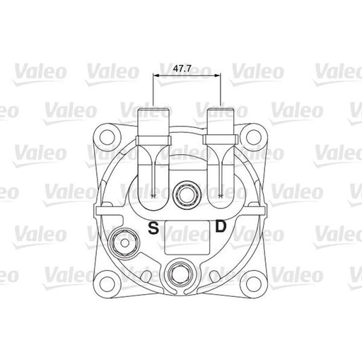 Valeo Air Conditioning Compressor 700854