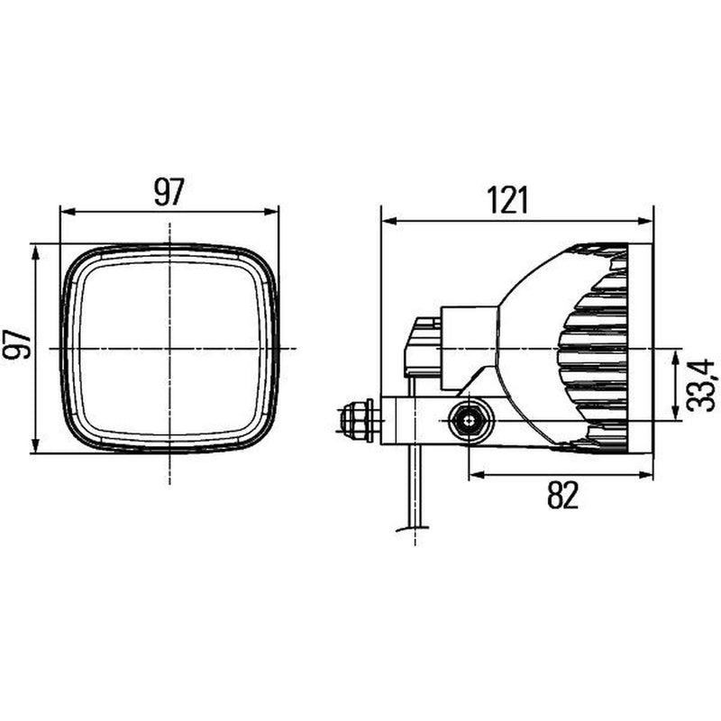 Hella Worklight High 1GA 996 179-001