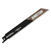 Faithfull S922HF Bi-Metal Sabre Saw Blade Demolition 150mm 10 TPI (Pack 5)