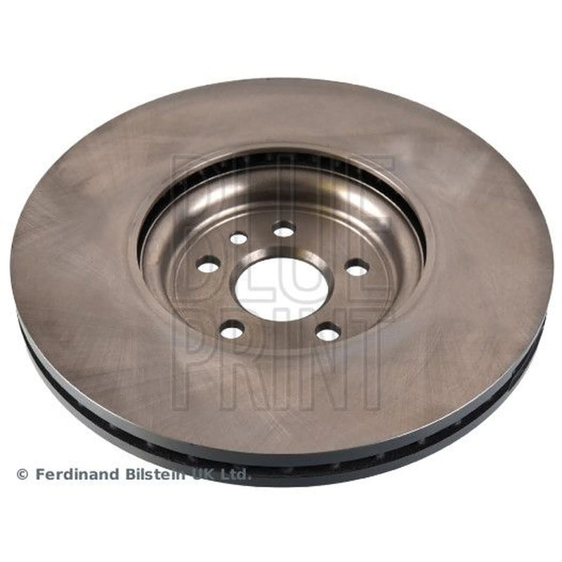 Blue Print 2 x Internally Vented Front Brake Discs ADJ134374