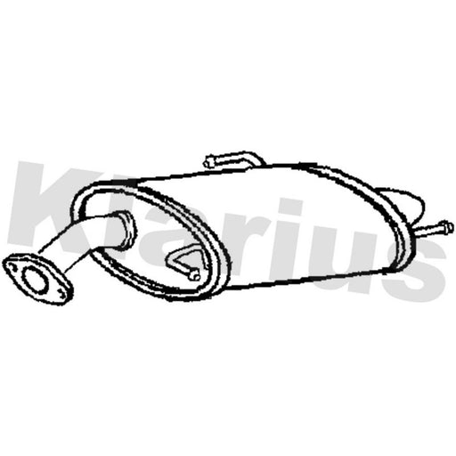 Klarius Box With Tail Pipe Rear SZ143P