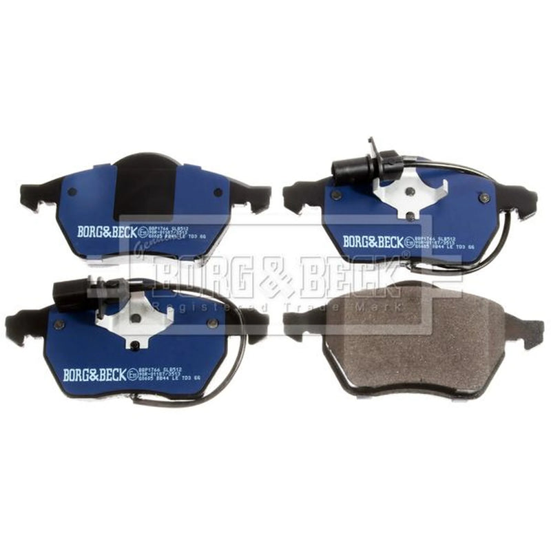 Borg & Beck 4 x Front Brake Pad Set BBP1766