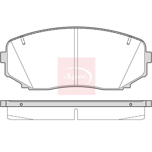 Apec Front Brake Pad Set PAD2379