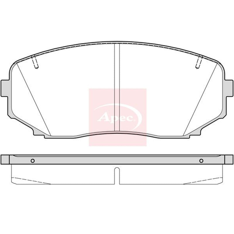 Apec Front Brake Pad Set PAD2379