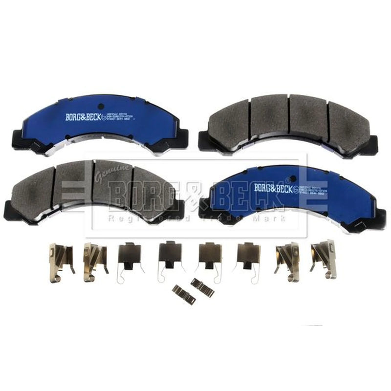 Borg & Beck 4 x Rear Brake Pad Set BBP2362