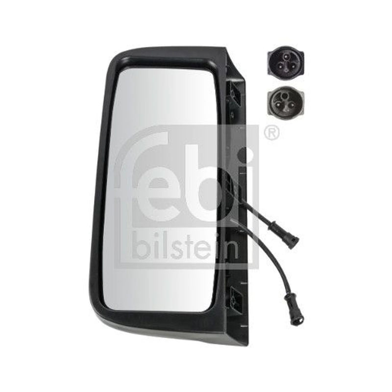 Febi Driver Cab Exterior Mirror Wide 85mm Thick 170075