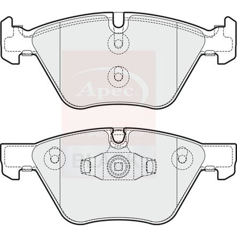 Apec Front Brake Pad Set PAD1699B
