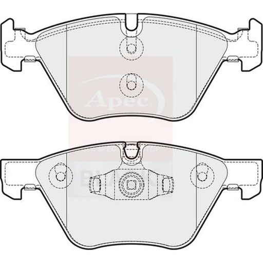 Apec Front Brake Pad Set PAD1699B