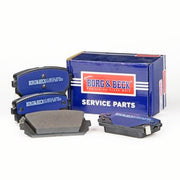 Borg & Beck 4 x Rear Brake Pad Set BBP2179