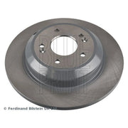 Blue Print 2 x Solid Rear Brake Discs ADG043242