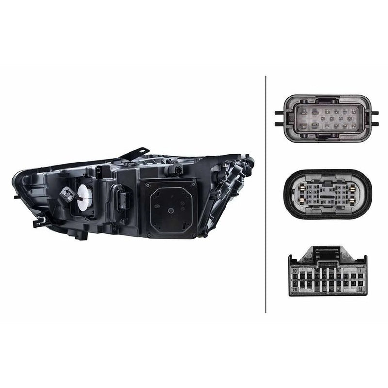 Hella Headlight Headlamp LED Right 1EX 011 151-461