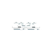 Bosch Brake Shoe Accessory Kit Rear 1 987 475 298