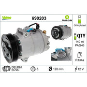 Valeo Air Conditioning Compressor 690203