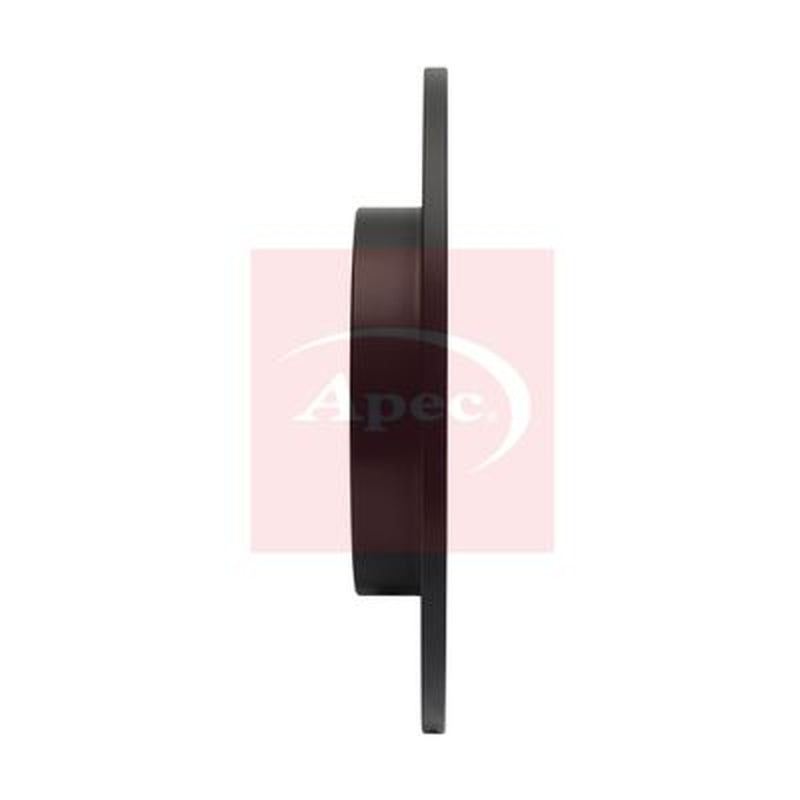 Apec 2 x Solid Front Brake Discs DSK2026
