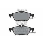 Textar Rear Brake Pad Set 2526501