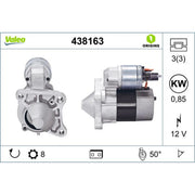 Valeo Starter Motor 12V 0.85kW 8 Teeth 438163