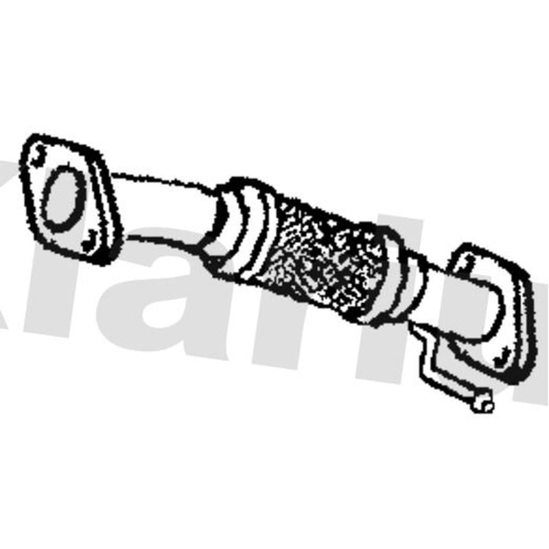 Klarius Exhaust Pipe OD KA83L