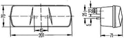 Hella 2SD 001 680-271 Tail Light Assembly