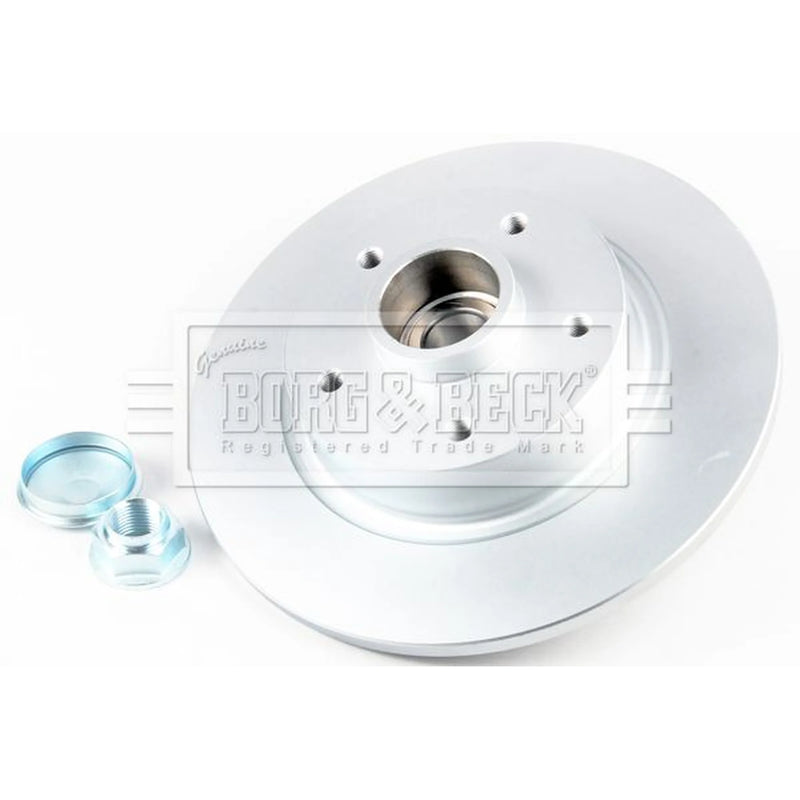 Borg & Beck 2 x Solid Rear Brake Discs BBD5968S
