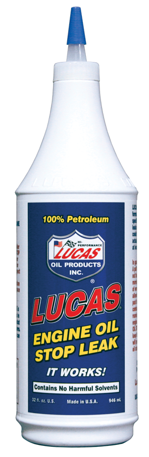 Lucas Oil Engine Oil Stop Leak 946ml - Stops Leaks & Rejuvenates Seals