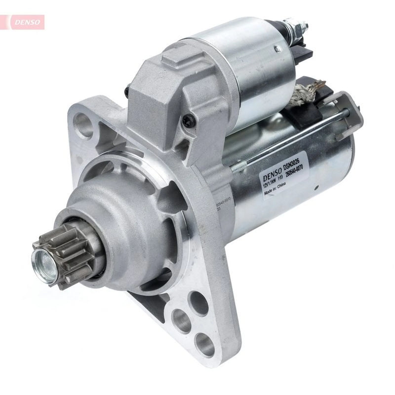 Denso Starter Motor 12V 1.1kW 10 Teeth DSN3026