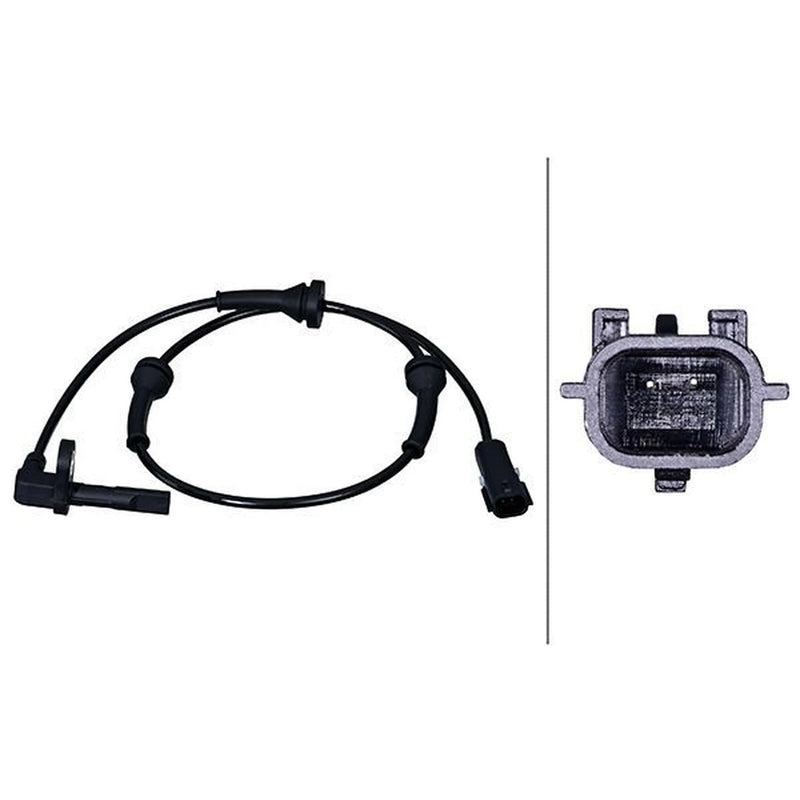 Hella ABS Wheel Speed Sensor Front 6PU 358 218-101