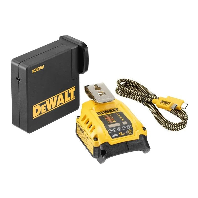 DEWALT Power Tools DCB094 K USB Power Delivery Charging Kit - DCB094K-GB