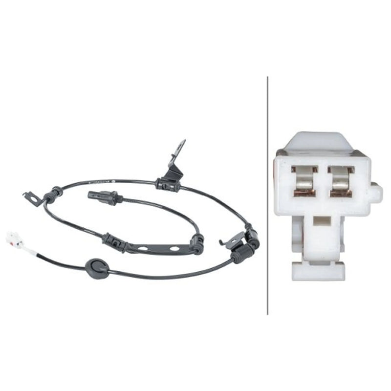 Hella ABS Wheel Speed Sensor Rear 6PU 012 679-711