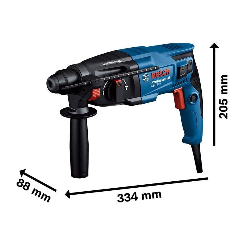 Bosch GBH 2-21 SDS Plus Rotary Hammer 720W 240V - 06112A6070