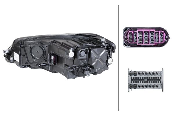 Hella Headlight Headlamp LED Right