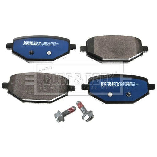 Borg & Beck 4 x Rear Brake Pad Set BBP2948
