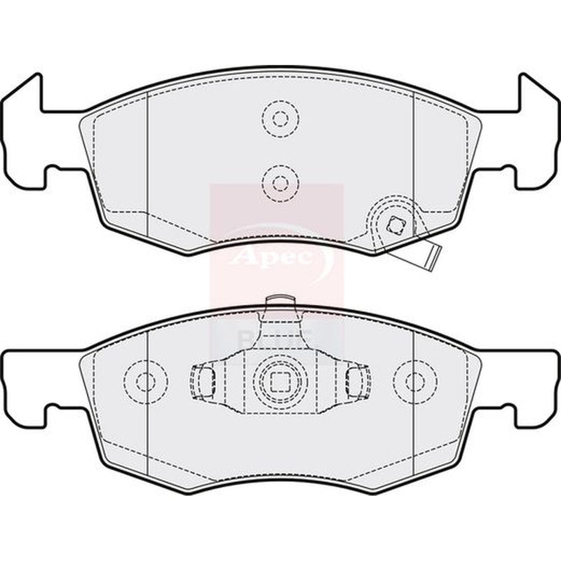 Apec Front Brake Pad Set PD3383