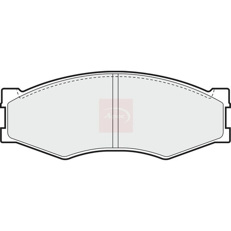 Apec Front Brake Pad Set PAD461