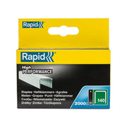Rapid 140/6 6mm Galvanised Staples (Box 2000) - 11905731