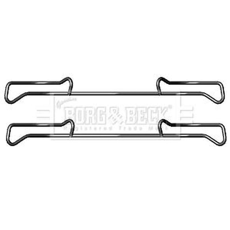 Borg & Beck Brake Pad Accessory Fitting Kit Front BBK1219